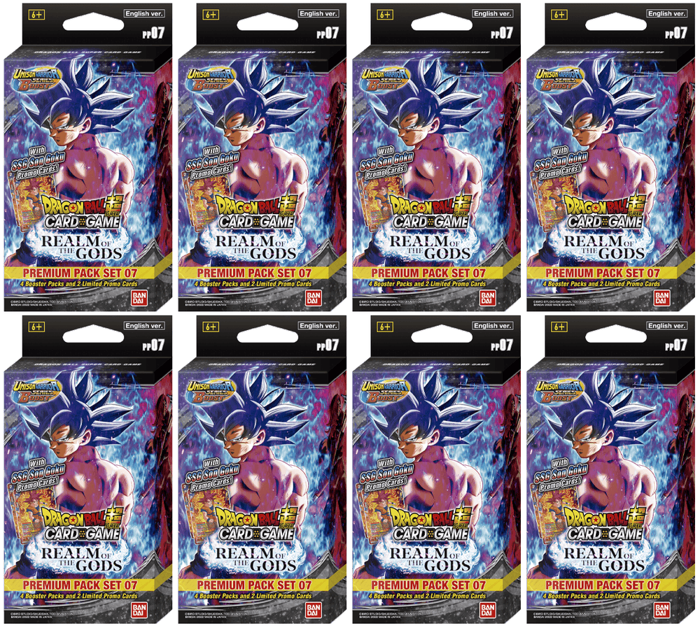 Unison Warrior Series BOOST: Realm of the Gods [PP07] - Premium Pack Set Display (ONLINE ORDER ONLY)
