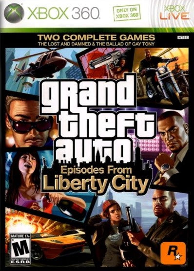Grand Theft Auto: Episodes From Liberty City (Xbox 360) (ONLINE ORDER ONLY)