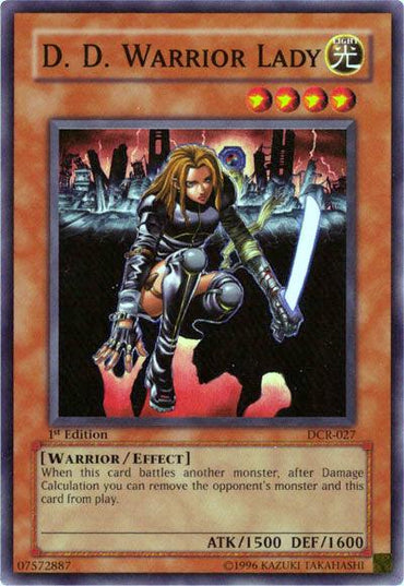 D.D. Warrior Lady [DCR-027] Super Rare (ONLINE ORDER ONLY)