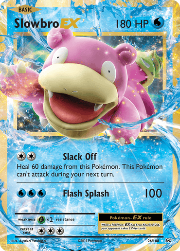Slowbro EX (26/108) [XY: Evolutions] (Online Only)