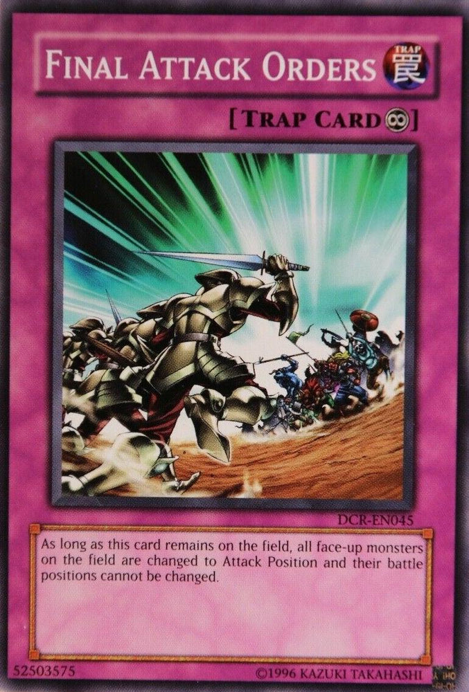 Final Attack Orders [DCR-EN045] Common (ONLINE ORDER ONLY)