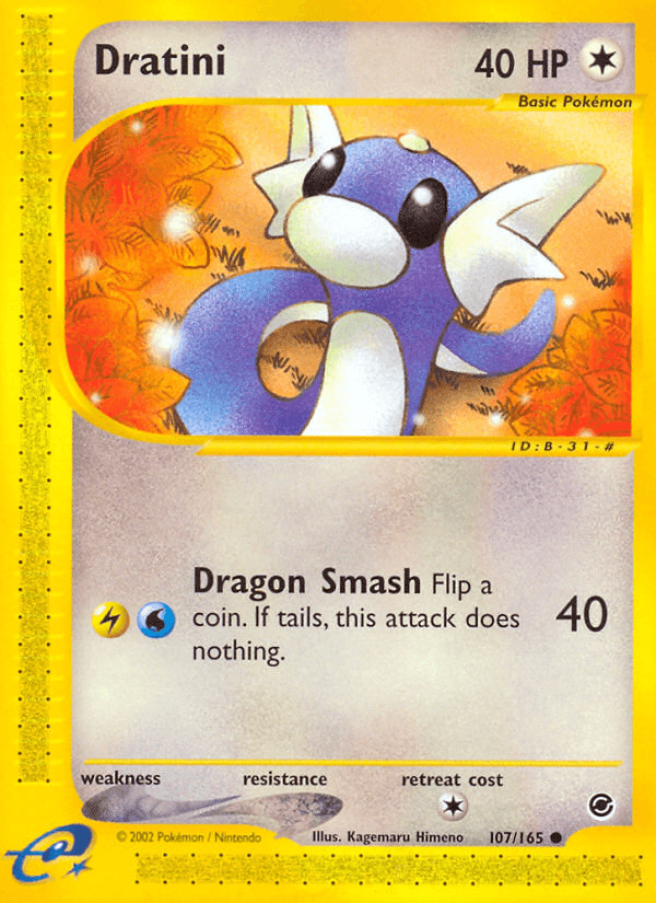 Dratini (107/165) [Expedition: Base Set] (Online Only)