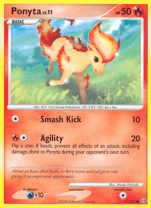 Ponyta (71/100) [Diamond & Pearl: Stormfront] (Online Only)