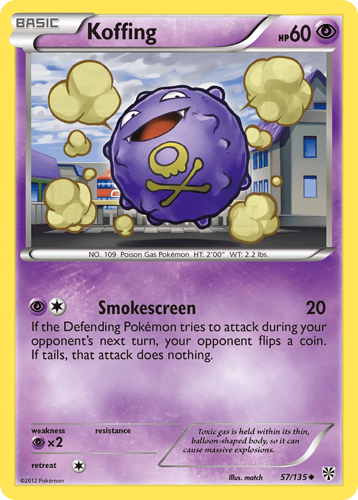 Koffing (57/135) [Black & White: Plasma Storm] (Online Only)