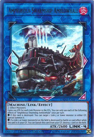 Amphibious Swarmship Amblowhale [DANE-ENSP1] Ultra Rare (ONLINE ORDER ONLY)