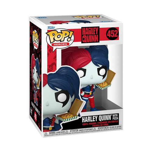 Harley Quinn with Pizza Funko Pop! Vinyl Figure #452 (ONLINE ORDER ONLY)