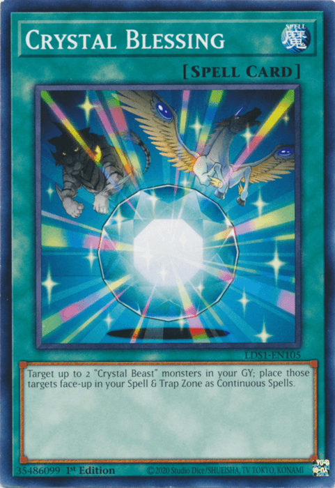 Crystal Blessing [LDS1-EN105] Common (ONLINE ORDER ONLY)