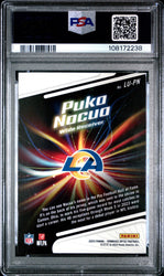 Graded 2023 Panini Donruss Optic Puka Nacua #LUPN Light It Up Rookie RC Football Card PSA 10 Gem Mint (ONLINE ORDER ONLY)