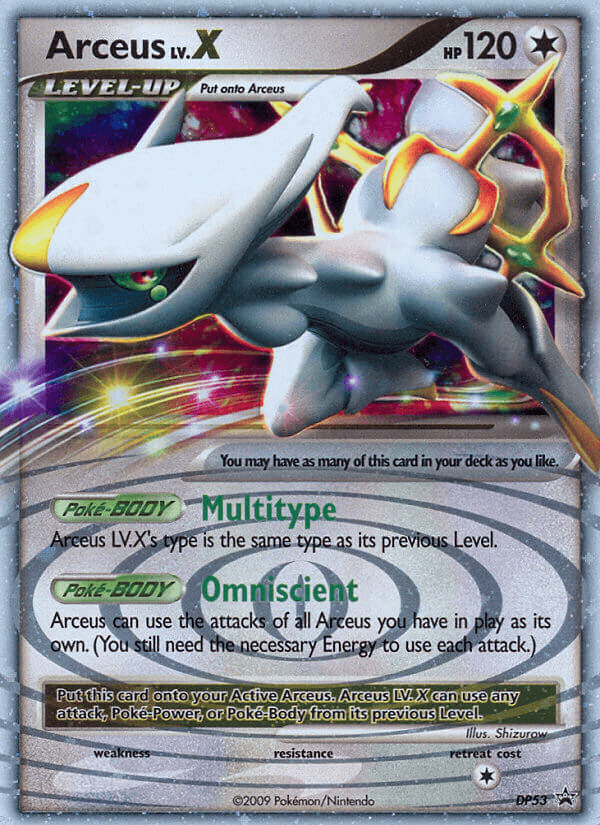 Arceus Lv.X (DP53) [Diamond & Pearl: Black Star Promos] (Online Only)