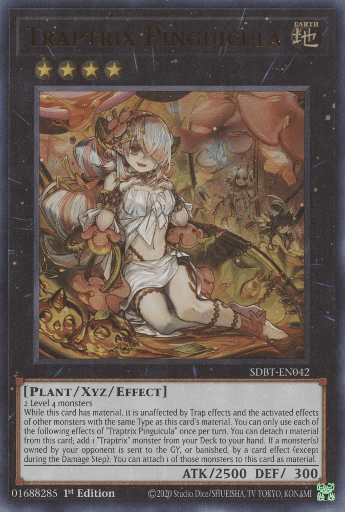 Traptrix Pinguicula [SDBT-EN042] Ultra Rare (ONLINE ORDER ONLY)