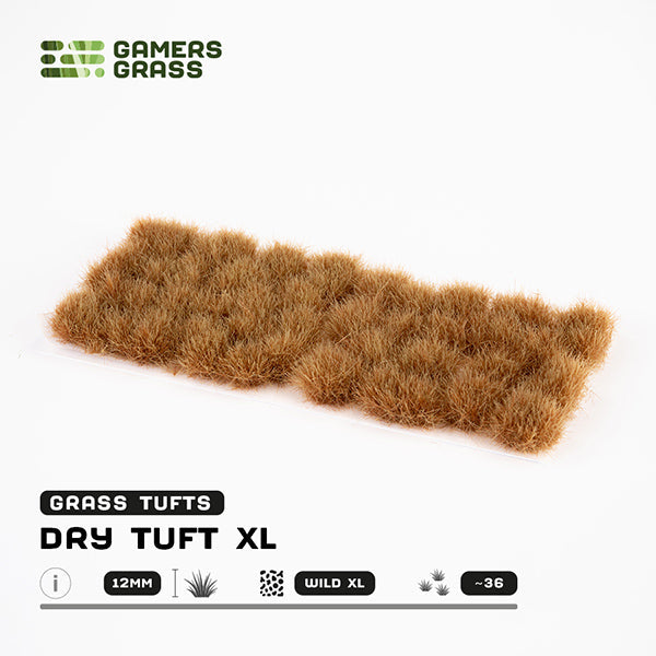 Gamers Grass Tufts: Dry Tuft XL 12mm- Wild XL (ONLINE ORDER ONLY)