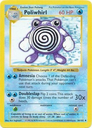 Poliwhirl (38/102) [Base Set Shadowless Unlimited] (Online Only)