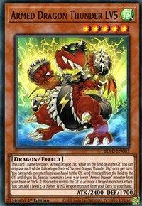 Armed Dragon Thunder LV5 [BLVO-EN003] Super Rare (ONLINE ORDER ONLY)