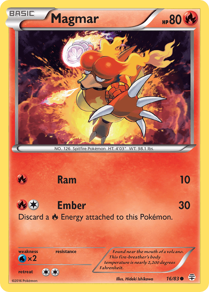Magmar (16/83) [XY: Generations] (Online Only)