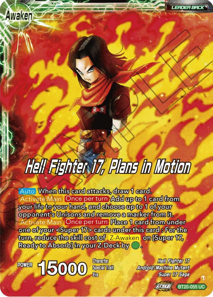 Android 20 & Dr. Myuu // Hell Fighter 17, Plans in Motion (BT20-055) [Power Absorbed] (ONLINE ORDER ONLY)