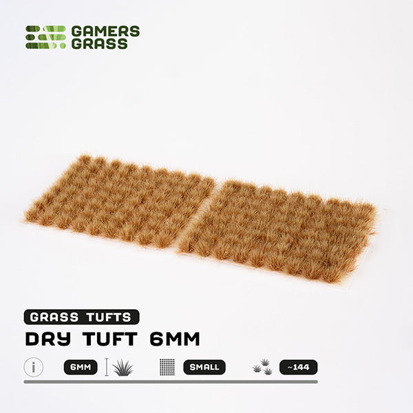 Gamers Grass Tufts: Dry Tuft 6mm- Small (ONLINE ORDER ONLY)