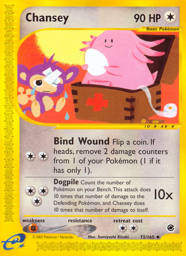 Chansey (72/165) [Expedition: Base Set] (Online Only)