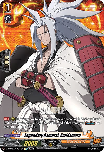 Legendary Samurai, Amidamaru (D-TTD03/SP01EN) [Shaman King]