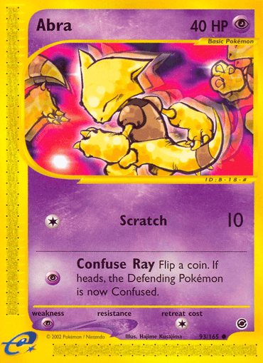 Abra (93/165) [Expedition: Base Set] (Online Only)