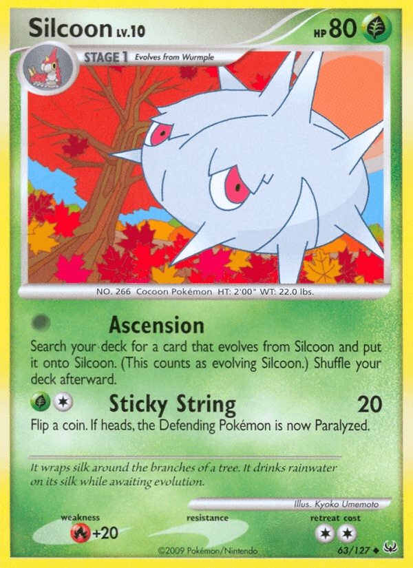 Silcoon (63/127) [Platinum: Base Set] (Online Only)
