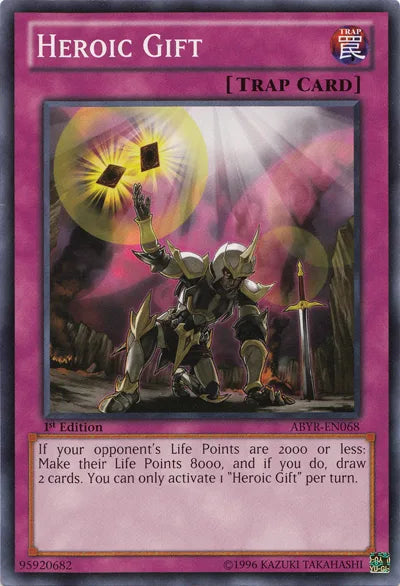 Heroic Gift [ABYR-EN068] Common