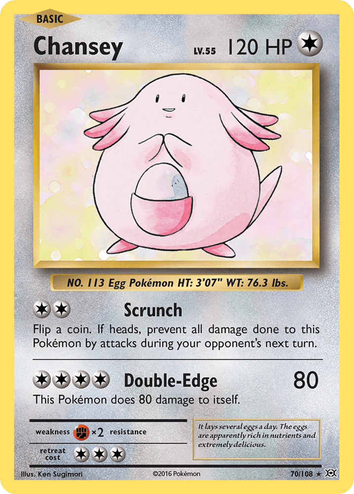 Chansey (70/108) [XY: Evolutions] (Online Only)