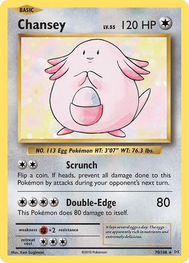 Chansey (70/108) [XY: Evolutions] (Online Only)