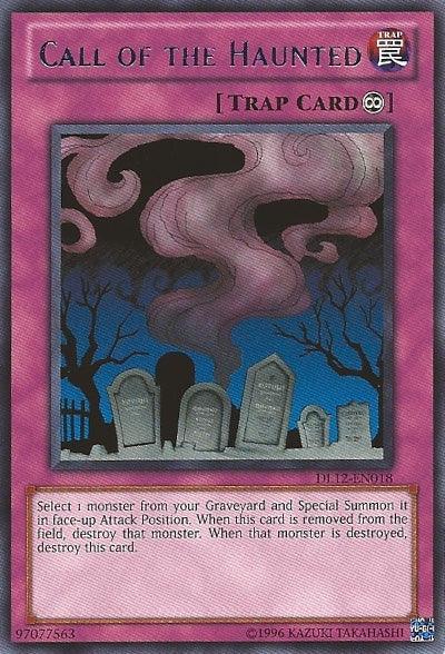 Call of the Haunted (Blue) [DL12-EN018] Rare (ONLINE ORDER ONLY)