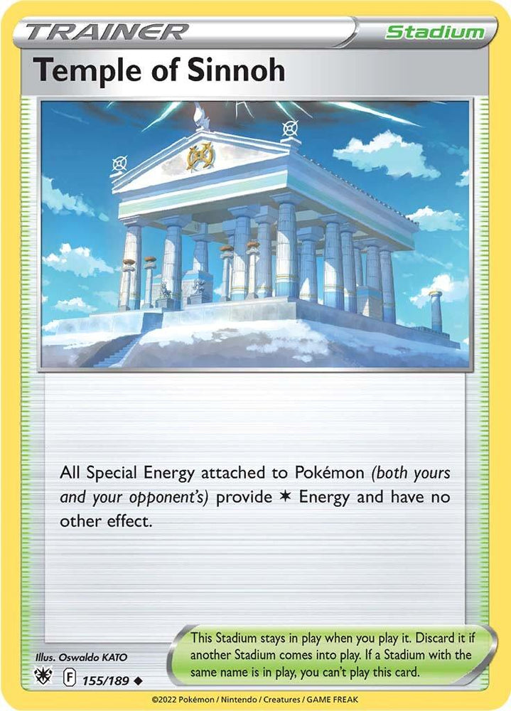 Temple of Sinnoh (155/189) [Sword & Shield: Astral Radiance] (Online Only)