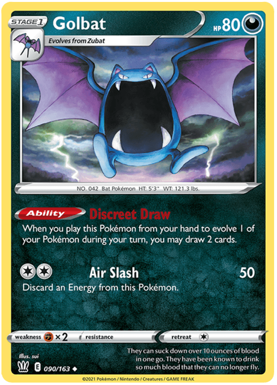 Golbat (090/163) [Sword & Shield: Battle Styles] (Online Only)