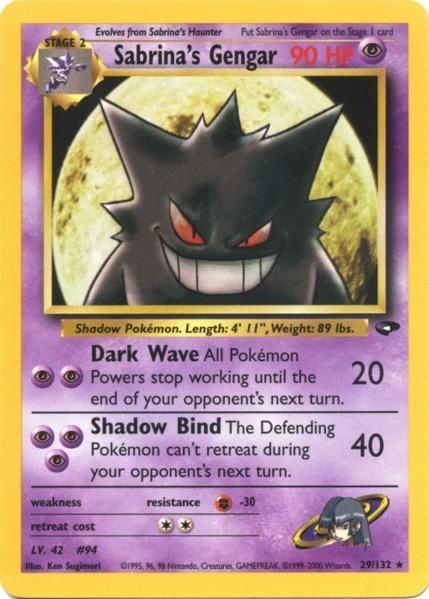 Sabrina's Gengar (29/132) [Gym Challenge Unlimited] (Online Only)