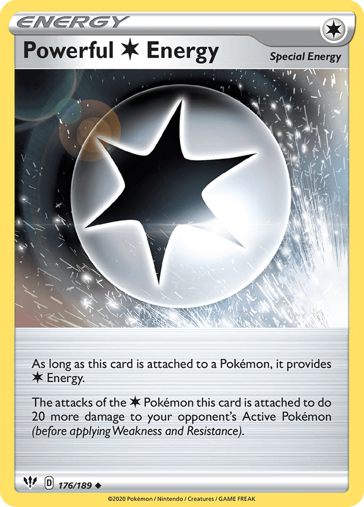 Powerful Colorless Energy (176/189) [Sword & Shield: Darkness Ablaze] (Online Only)