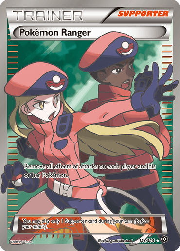 Pokemon Ranger (113/114) [XY: Steam Siege] (Online Only)