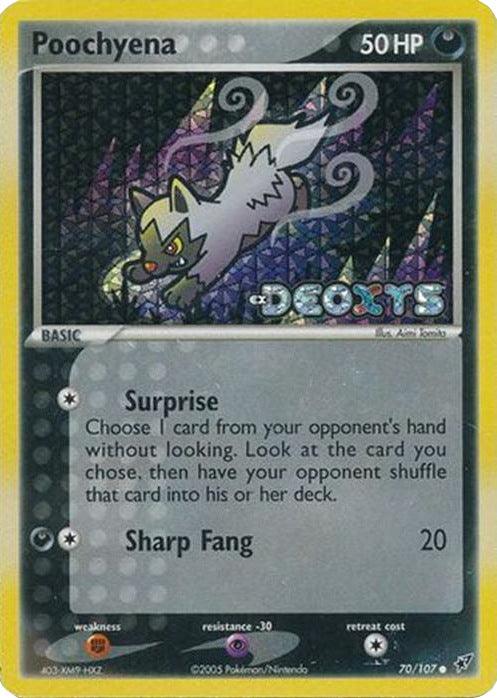 Poochyena (70/107) (Stamped) [EX: Deoxys] (Online Only)