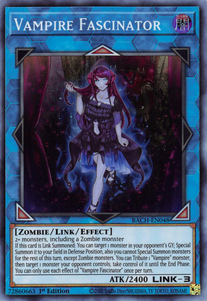 Vampire Fascinator [BACH-EN048] Super Rare (ONLINE ORDER ONLY)