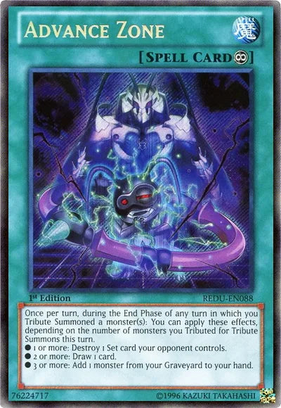 Advance Zone [REDU-EN088] Secret Rare