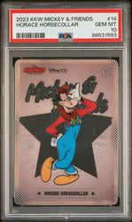 2023 KAKAWOW HOTBOX MICKEY & FRIENDS CHEERFUL TIMES HORACE HORSECOLLAR 14 PSA 10 (Online Order Only)