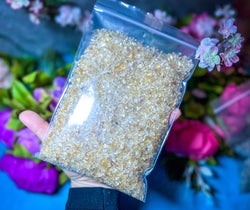 Bulk Crystal Chips, 1 Lb, Rose Quartz, Amethyst, Smoky Quartz, Carnelian, Labradorite, Citrine, Rainbow Moonstone, Black Tourmaline Chips (ONLINE ORDER ONLY)