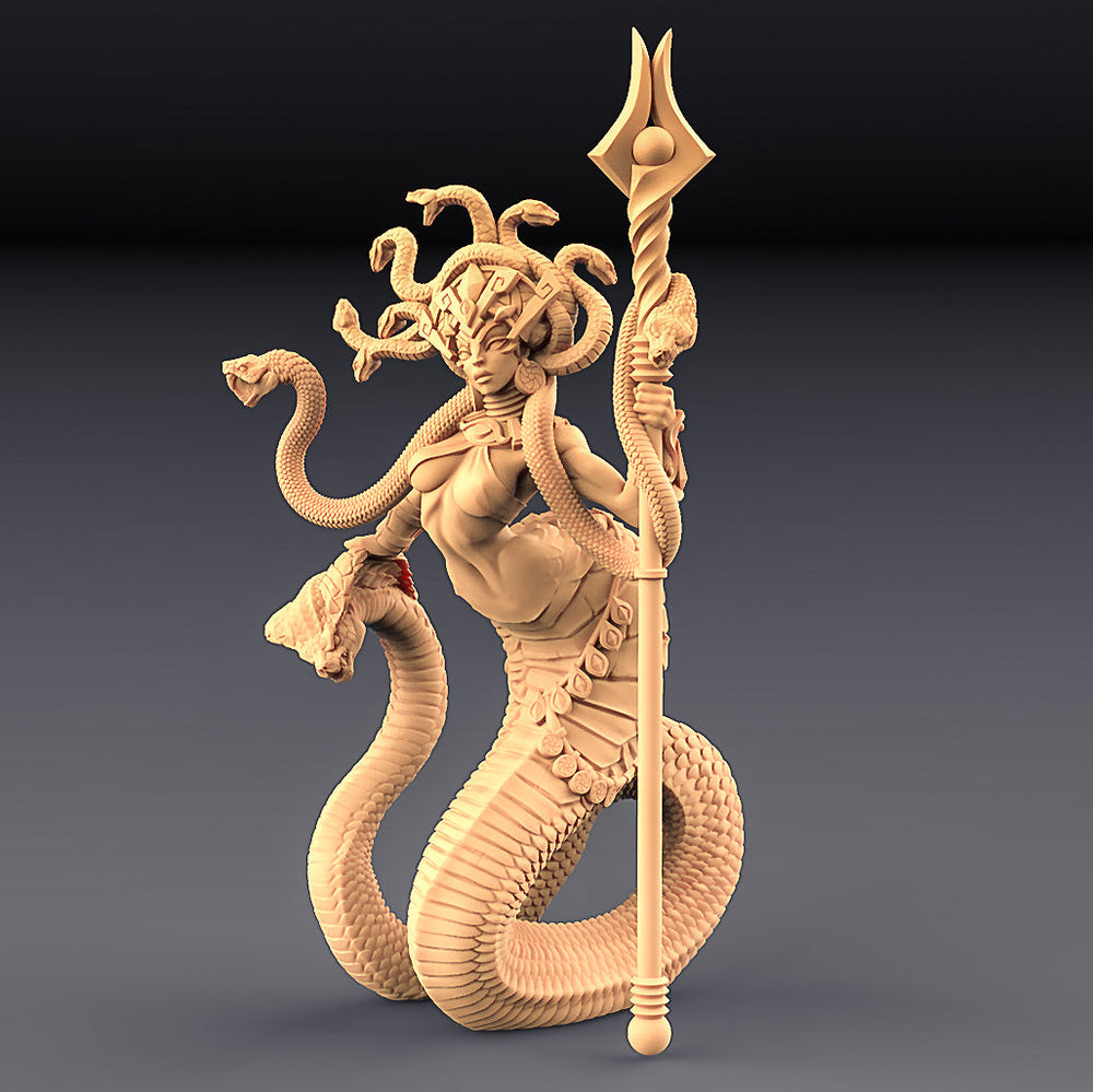3D Printed Artisan Guild Queen Sthenaria Epic Bosses 28mm 32mm (Online Only)
