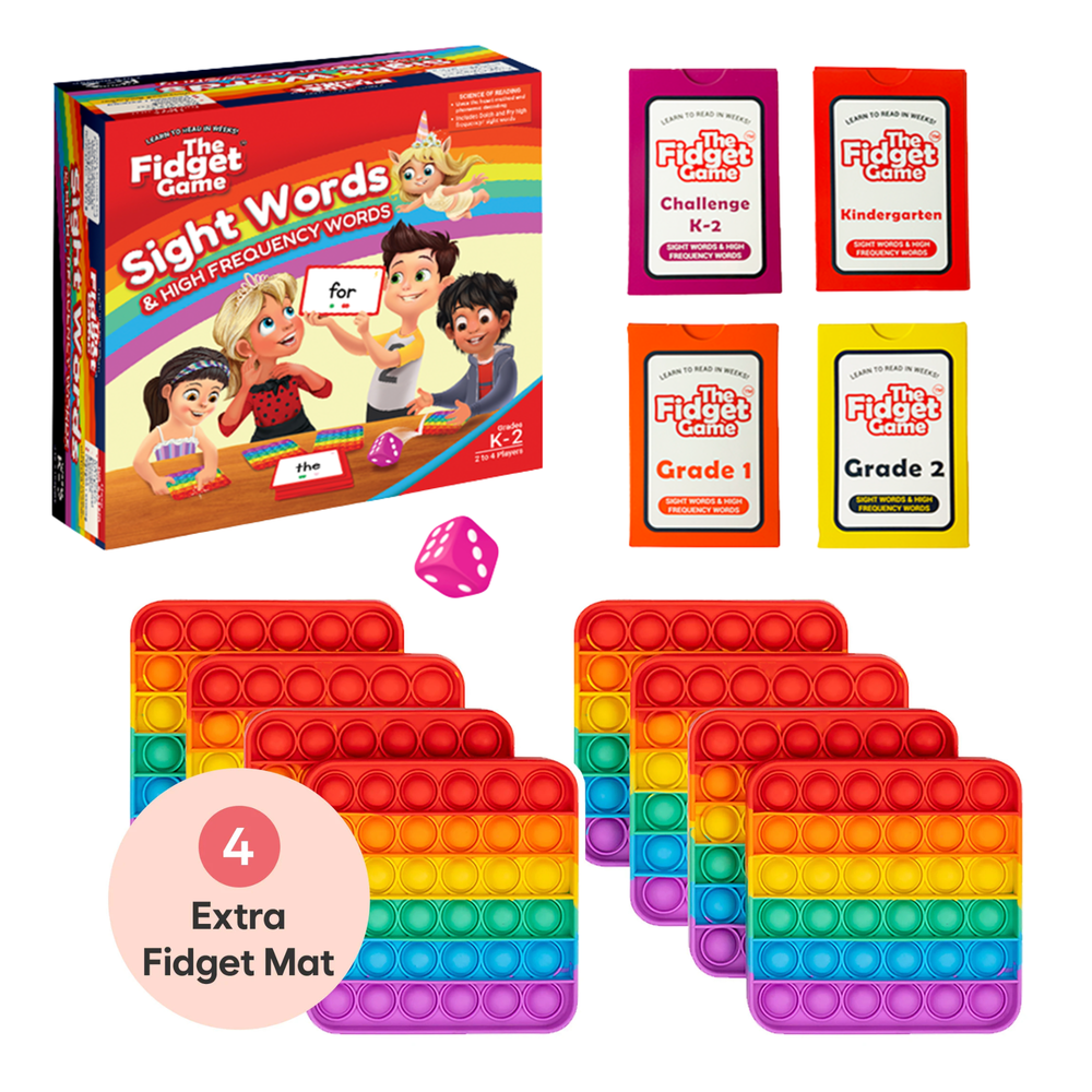 Sight Words + Extra Rainbow Mats (ONLINE ORDER ONLY)