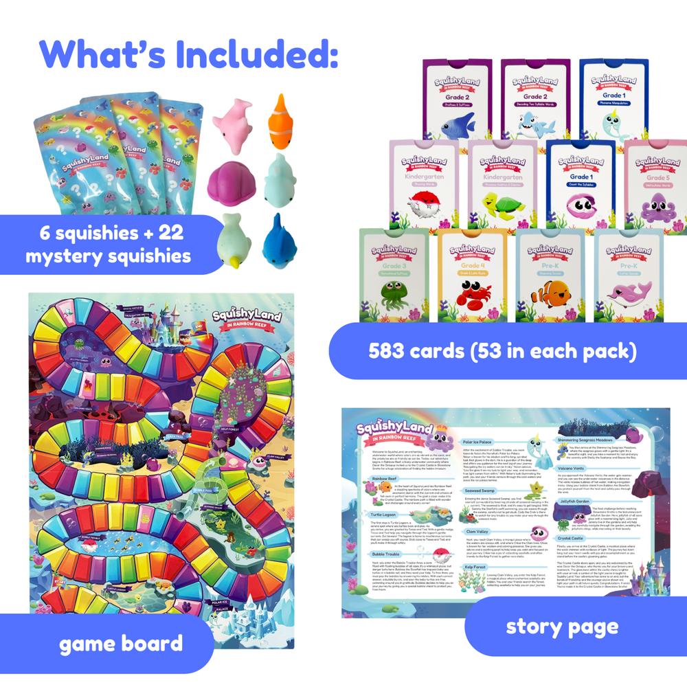 Squishyland + Expansion Pack (ONLINE ORDER ONLY)