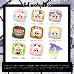 Baby Three Jewelry Box Series Plush Blind Box (ONLINE ORDER ONLY)