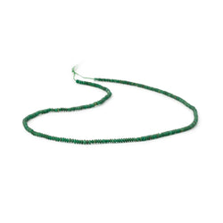 2-2.5mm Jade Plain Disc Rondelle Beads 14.5 inch 260 pieces (ONLINE ORDER ONLY)