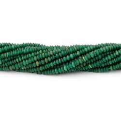 2-2.5mm Jade Plain Disc Rondelle Beads 14.5 inch 260 pieces (ONLINE ORDER ONLY)
