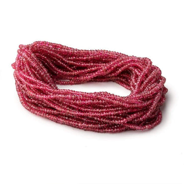 2-2.5mm Red Spinel Faceted Rondelle Beads 16 inch 300 pieces AAA (ONLINE ORDER ONLY)
