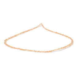 2-3.5mm Orange Double Terminated Quartz Beads 15.5 inch 260 pieces (ONLINE ORDER ONLY)