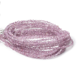 2-3.5mm Pink Double Terminated Quartz Beads 15.5 inch 260 pieces (ONLINE ORDER ONLY)