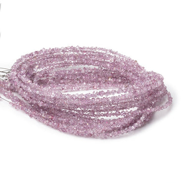 2-3.5mm Pink Double Terminated Quartz Beads 15.5 inch 260 pieces (ONLINE ORDER ONLY)
