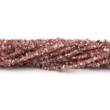 2-3.5mm Red Double Terminated Quartz Beads 15.5 inch 260 pieces (ONLINE ORDER ONLY)