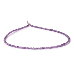 2-3mm Amethyst Faceted Rondelle Beads 13 inch 160 pieces (ONLINE ORDER ONLY)
